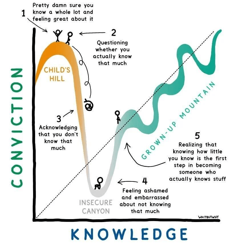 Dunning-Kruger curve